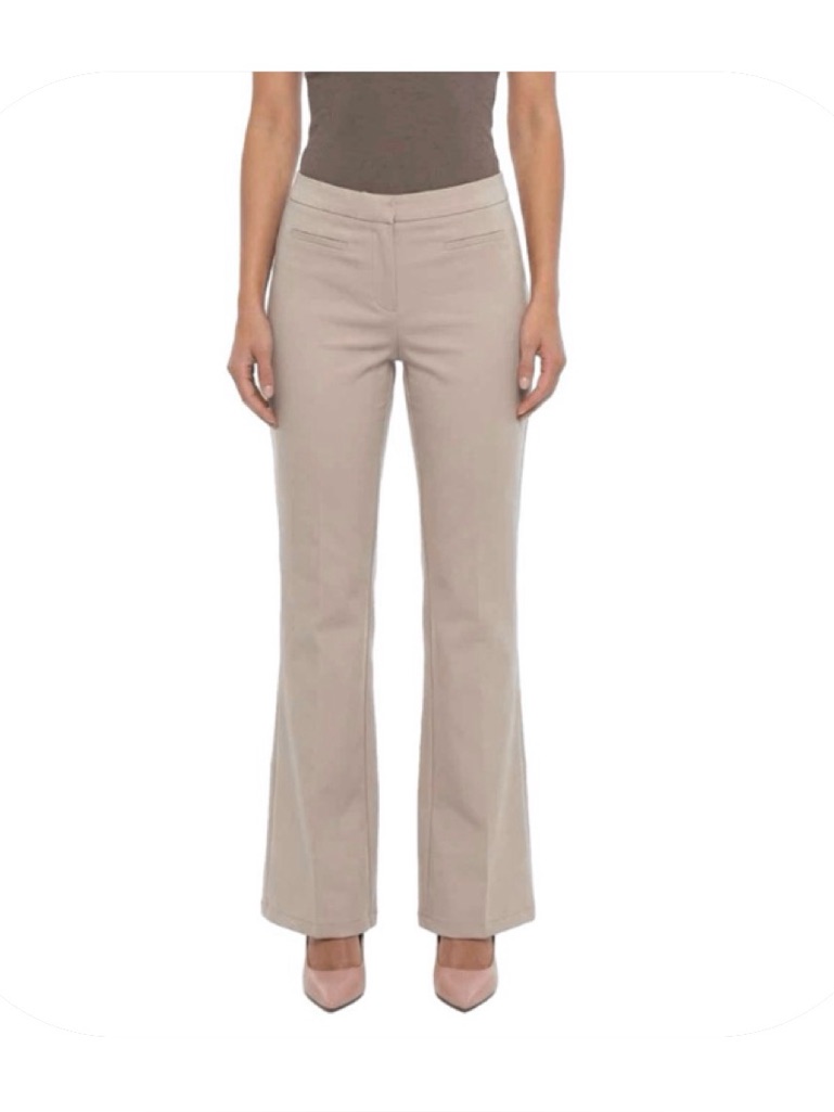 Nwt Anonyme Designers Size 4 Sand Confort Pam Trousers